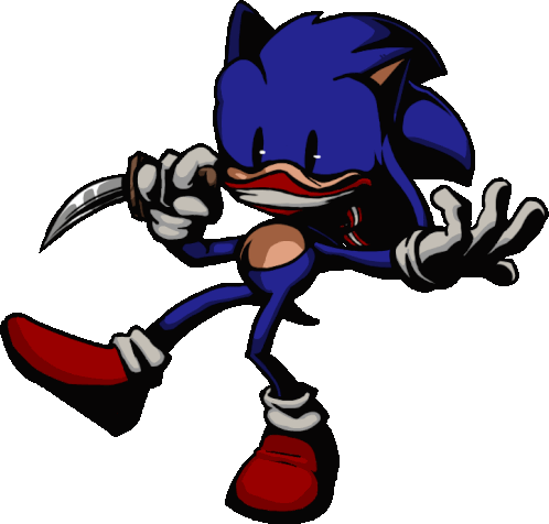 Faker Exe Movie Sonic Sticker - Faker EXE Movie sonic Sonic the