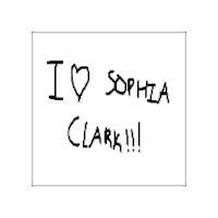 Sophia Clark Sticker - Sophia Clark I Love You Stickers