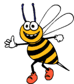 Bee Buzzing Bee Sticker - Bee Buzzing Bee Bumble Bee Stickers