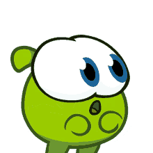 cringing nibble nom om nom and cut the rope drawn aback cover my eyes