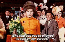 barbra streisand funnygirl rain on my parade who told you