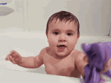 Baby Bath Toddler GIF