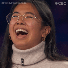 Laughing Erika GIF - Laughing Erika Family Feud Canada GIFs