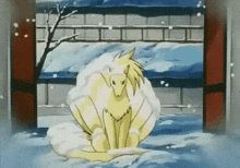 Pokemon Ninetales GIF - Pokemon Ninetales Winter GIFs