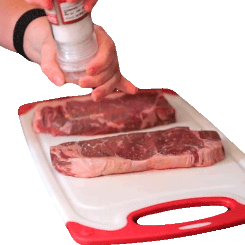 Adding Salt To The Steak Food Box Hq Sticker - Adding Salt To The Steak Food Box Hq Sprinkling Salt Stickers