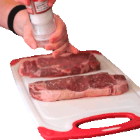 Adding Salt To The Steak Food Box Hq Sticker - Adding Salt To The Steak Food Box Hq Sprinkling Salt Stickers