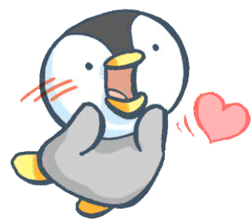 Augenkrebs Penguin Sticker - Augenkrebs Penguin Shocked Stickers
