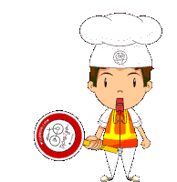 Tapas2go Chef Sticker - Tapas2go Chef Stop Stickers