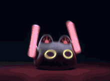 螢光棒 貓 GIF