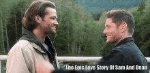 Supernatural Bridge Scene GIF - Supernatural Bridge Scene The Epic Love Story Of Sam And Dean GIFs