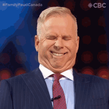 Making A Silly Face Gerry Dee GIF - Making A Silly Face Gerry Dee Family Feud Canada GIFs