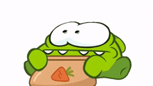 what%27s wrong om nom cut the rope what happened worried