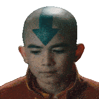Not Again Aang Sticker - Not Again Aang Avatar The Last Airbender Stickers