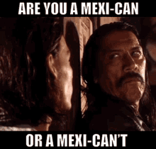 Are You A Mexican Or A Mexicant GIF - Are You A Mexican Or A Mexicant Once Upon A Time In Mexico GIFs