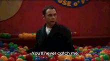 You'Ll Never Catch Me GIF - Big Bang Theory Sheldon Taunting GIFs