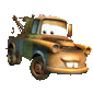 Mater Cars 2 Video Game Sticker