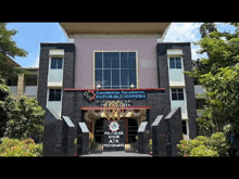 a large building with a sign on the front that says republik indonesia