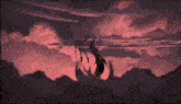 a cartoon drawing of a girl with long hair and a lightning bolt