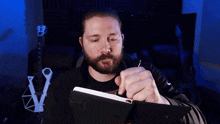 Writing It Down Become The Knight GIF - Writing It Down Become The Knight Taking Notes GIFs