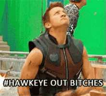Hawkeye Marvel GIF - Hawkeye Marvel Nope GIFs