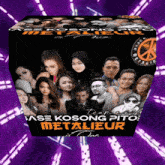 a cube that says base kosong pito metallieur