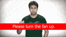 Please Turn The Fan Up Increase The Number GIF - Please Turn The Fan Up Increase The Number Increase The Level GIFs