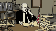 Agent Topple Is Alarmed By An Urgent Alert From The Prism Program GIF