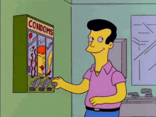 Simpsons Condom GIF - Simpsons Condom Who Shot Mr Burns GIFs