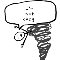 Imnotokay It'S Okay To Not Be Okay Sticker - Imnotokay Notokay It'S Okay To Not Be Okay Stickers