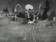 Skeleton Booty Slap GIF - Skeleton Dance Dancing GIFs