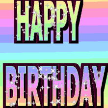 Happy Birthday Sparkle GIF - Happy Birthday Sparkle Glitter GIFs