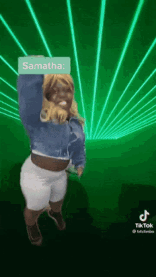Samantha Wrong Club GIF - Samantha Wrong Club Girl Jumping To Edm Music GIFs