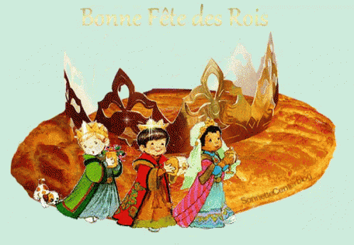 Galette Des Rois GIF - Galette Des Rois Bonne Fete Des Rois Kings Cake -  Discover & Share GIFs