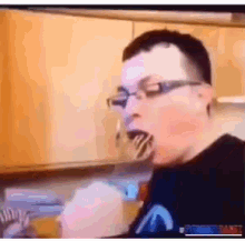 Db Eating GIF - Db Eating Licking The Frosting GIFs