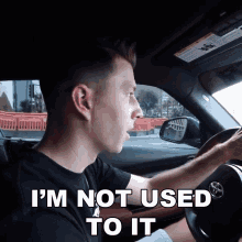 Im Not Used To It Tj Hunt GIF - Im Not Used To It Tj Hunt This Is New To Me GIFs