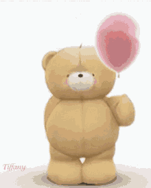 Burst Balloon Teddy Bear GIF - Burst Balloon Teddy Bear Hearts GIFs