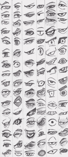 Anime eye Drawing reference  Anime eye drawing, Anime eyes, Eyes meme