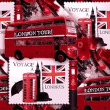 London Tour Double Decker Bus GIF - London Tour Double Decker Bus England GIFs