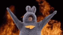evil jungkook burning hands up