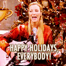 Friends Christmas GIF - Friends Christmas Happy Holidays GIFs