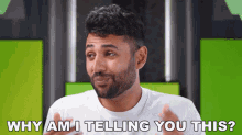Why Am I Telling You This Arun Maini GIF - Why Am I Telling You This Arun Maini Mrwhosetheboss GIFs