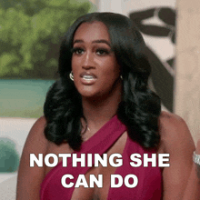 Nothing She Can Do Basketball Wives Orlando GIF - Nothing She Can Do Basketball Wives Orlando She Is Out Of Options GIFs