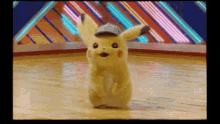 detective pikachu dance cute pokemon