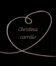 Christina Carrillo Heart GIF - Christina Carrillo Heart Love GIFs