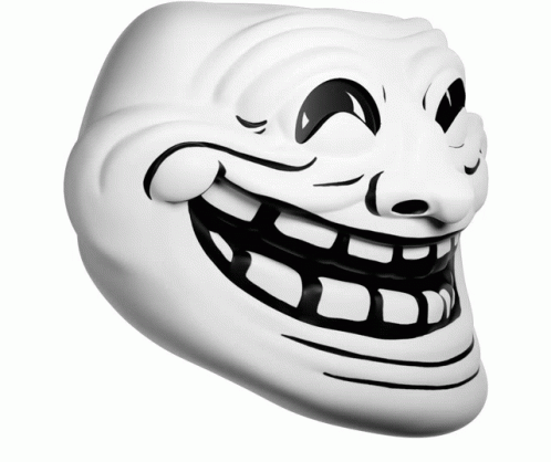 Trollface Trollge GIF - Trollface Trollge No - Discover & Share GIFs
