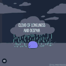 bogg despair rain loneliness lonely
