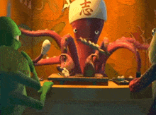 Sushi Monsters Inc GIF - Sushi Monsters Inc Monsters Incorperated GIFs