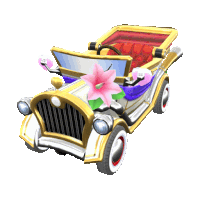 Happy Ride Kart Sticker - Happy Ride Kart Mario Kart Stickers