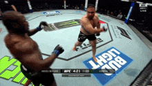 ufc heavyweight bout between abdelwahab and usman is being shown on espn
