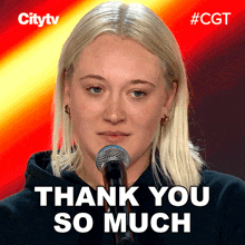 Thank You So Much Meave GIF - Thank You So Much Meave Canadas Got Talent GIFs